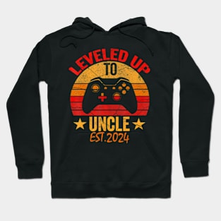 I Leveled Up To Uncle Est 2024, Video Gamer Pregnancy Hoodie